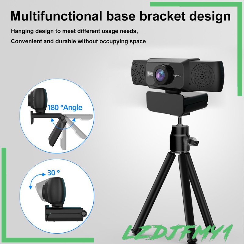 [giá giới hạn] 1080P Web Camera Full HD Webcam for Desktop Computer Teaching Streaming | BigBuy360 - bigbuy360.vn