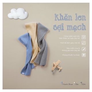 Khăn len sợi mạch Hrnee