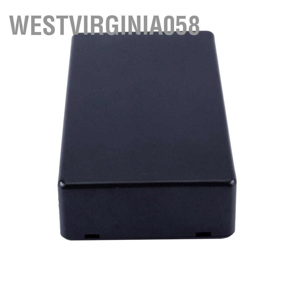 Westvirginia058 Plastic Power Junction Box Electronic Project Instrument Case 100x60x25mm