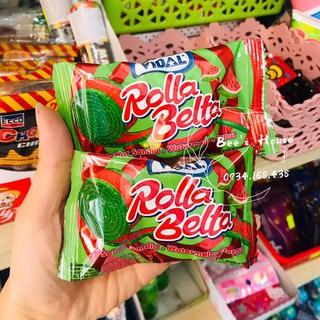 Kẹo Cuộn Vidal Rolla Belta Dưa Hấu 19G
