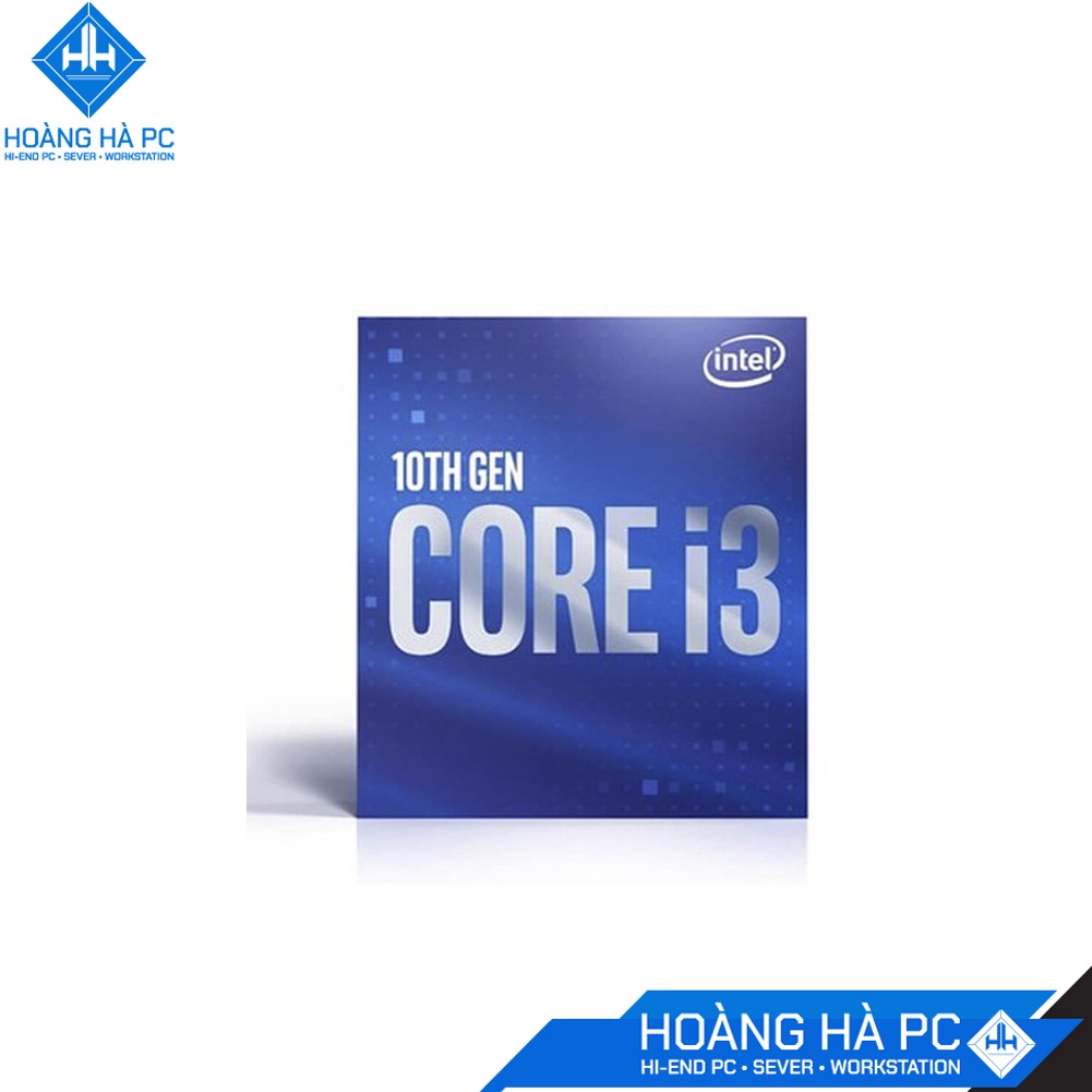 Chíp vi xử lý INTEL CORE I3 10100F (3.6GHz turbo up to 4.3GHz, 4 nhân 8 luồng, 6MB Cache)