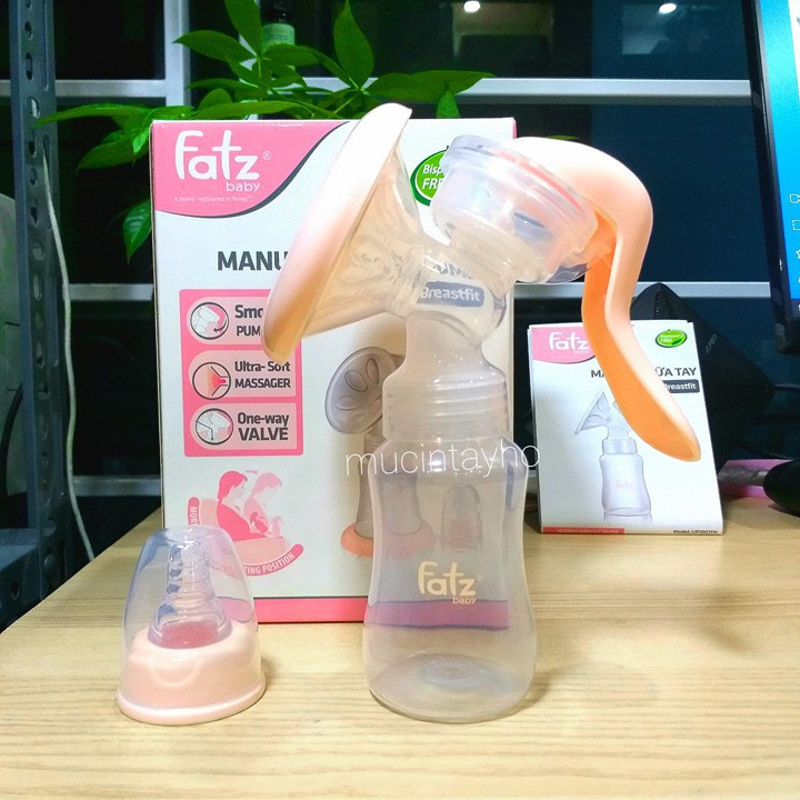 Máy hút sữa bằng tay Fatz baby Hàn Quốc - Breastfit FB1001YH 95