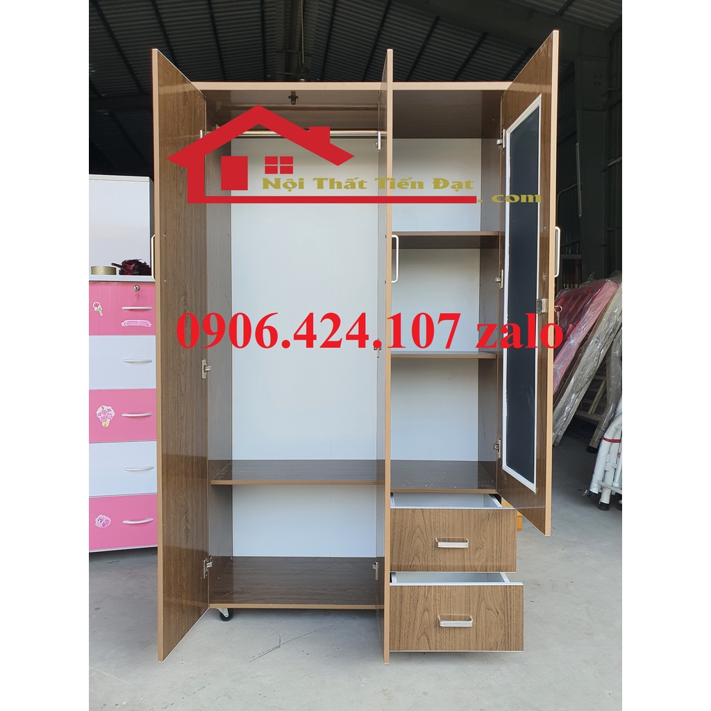 Tủ Nhựa Quần Áo-3 Cánh Siêu Hót Cao 1M8 Ngang 1M05,1M2 Bao Vận Chuyển HCM Mới 100% Xưởng