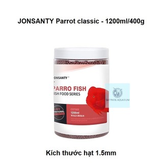 Thức ăn cho cá hồng két JONSANTY Parrot classic 1200ml