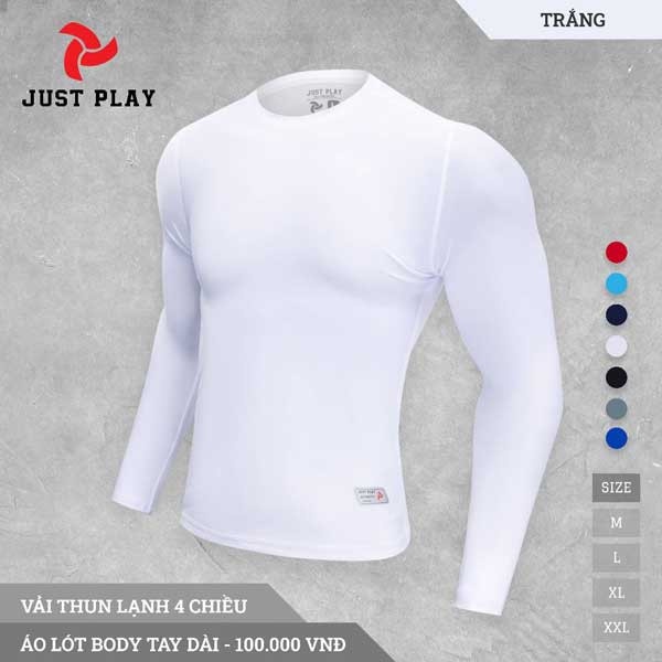 Áo Body Giữ Nhiệt Thể Thao Nam, Áo Thun Nam Justplay