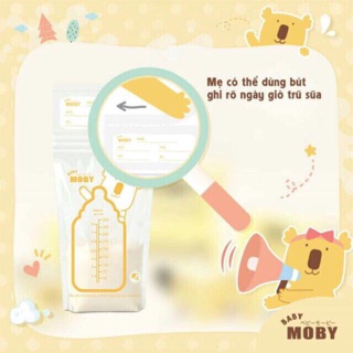 Túi Trữ Sữa Moby Chính Hãng