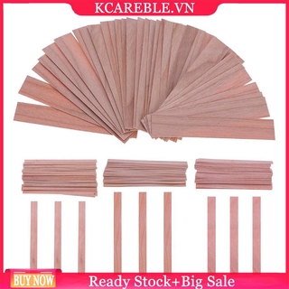 Set 50 Bấc Nến Bằng Gỗ Chuyên Dụng