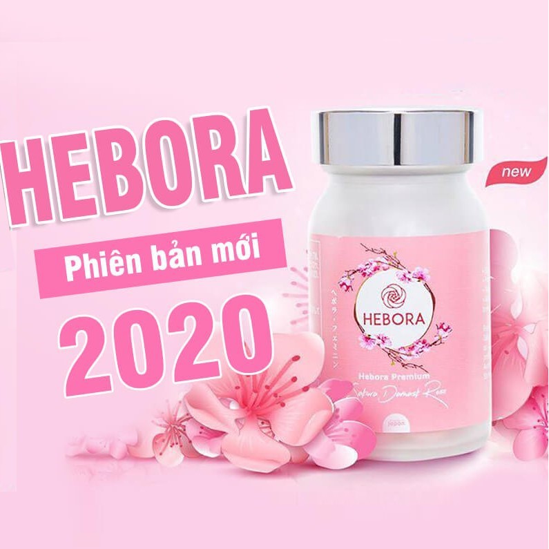 Mẫu mới 2020 - Viên uống thơm Hebora Nhật Bản Chính hãng