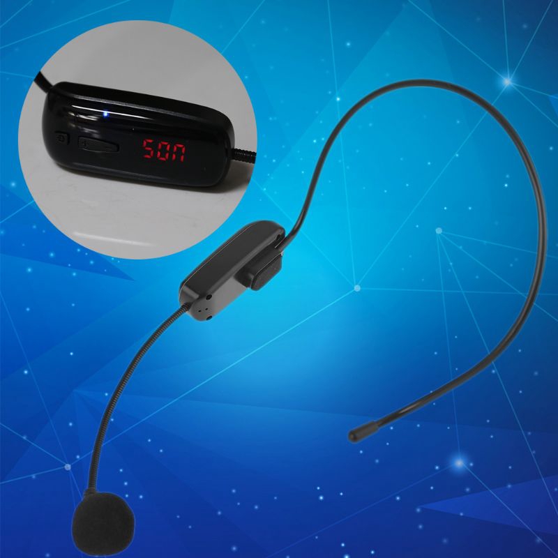 Micro Không Dây 2 Trong 1 Uhf Tiện Dụng Hỗ Trợ Giảng Dạy Và Phụ Kiện
