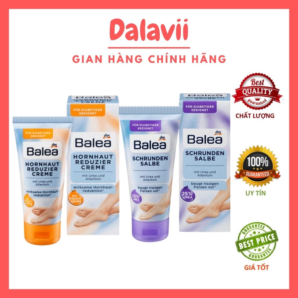 Kem dưỡng da chân và giảm nứt gót chân Balea Schrundensalbe 50ml của Đức - Shop Dalavii