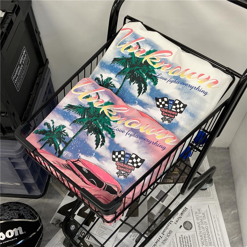 NRVP Mới Áo Thun Cotton Tay Ngắn Cổ Tròn Thời Trang Mùa Hè Phong Cách Hàn Quốc Cho Nữ