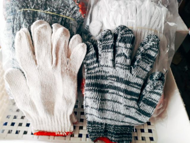 Găng tay len lao động