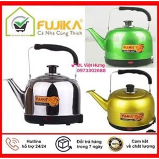 Ấm Điện Đun Nước Siêu Tốc FUJIKA Có Còi Báo, Khi Sôi Dung Tích 4-5 Lít-tiện lợi- bảo hành 12 tháng