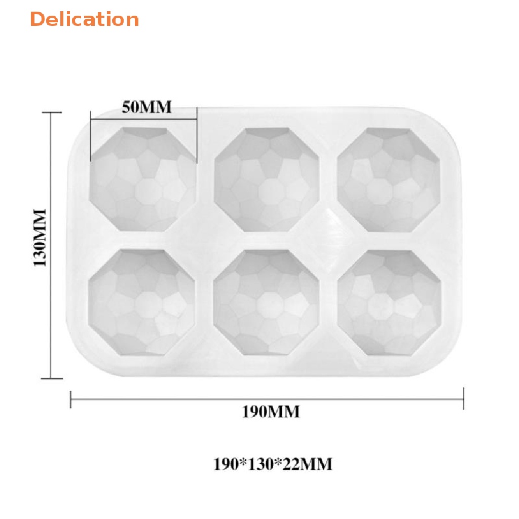 Khuôn Silicone Tạo Hình Làm Bánh Hình Viên Kim Cương 3D DIY