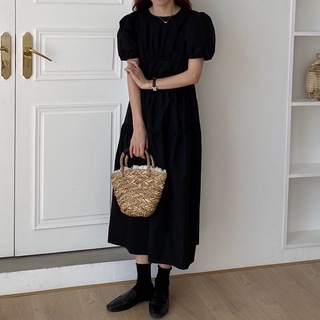 Váy xoè cột nơ