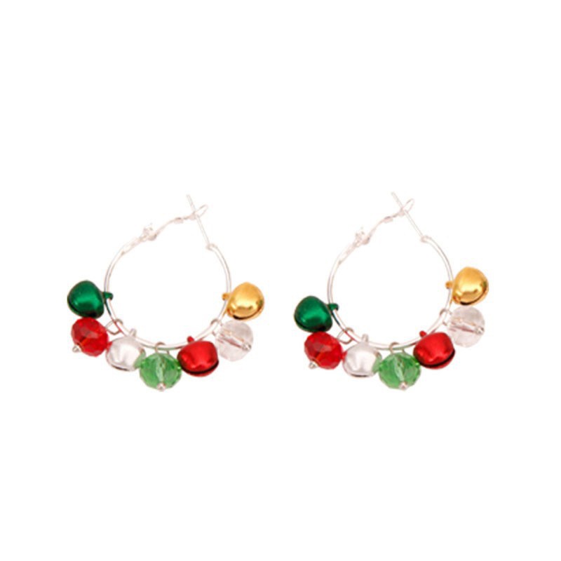 Bông Tai Dáng Dài Hình Ông Già Noel / Người Tuyết Thời Trang Giáng Sinh Cho Nữ