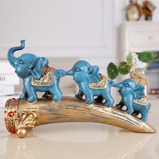Tượng Voi Hoàng Gia, Tượng Trang Trí Decor, Quà Tặng, Tân Gia ( Hàng Sẵn )