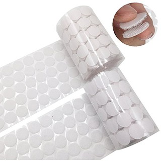 SET 108 CẶP CHẤM VERCLO 1cm - 98 cặp 1,5cm DÍNH GAI CÓ KEO DÁN - LOẠI CHẤM TRÒN TRẮNG