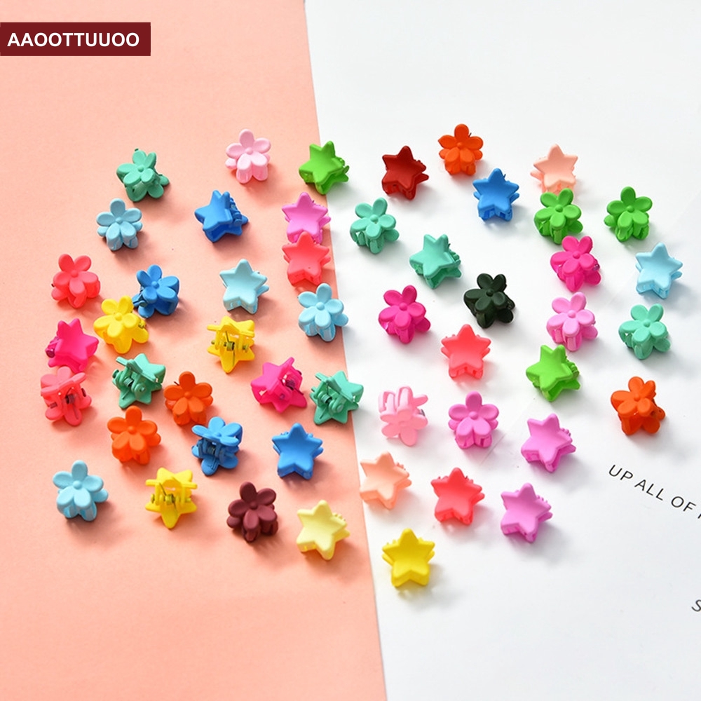 30 Kẹp tóc kim loại hình ngôi sao đáng yêu cho nữ