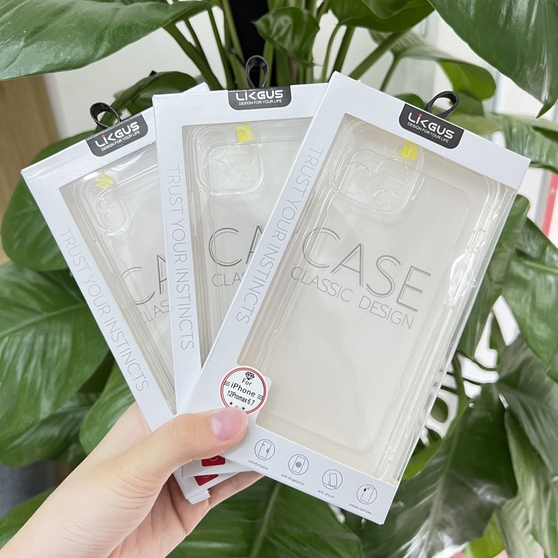 Ốp trong Likgus không ố vàng chính hãng cho các đời iphone