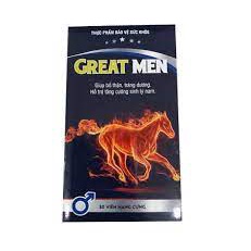 Viên uống Great Men giúp bổ thận, tráng dương, Tăng Cường Sinh Lý Nam
