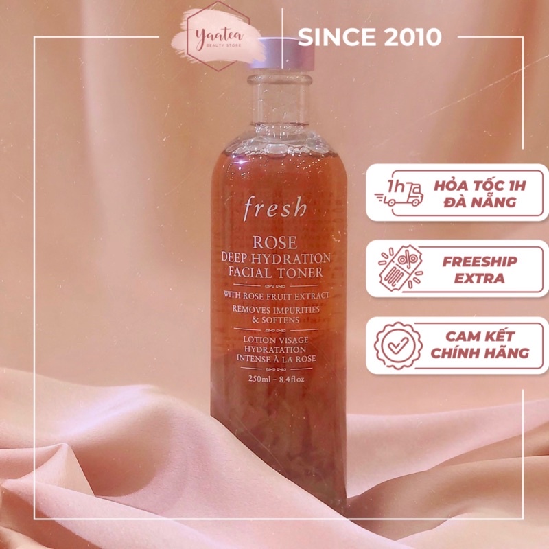 [GIÁ TỐT] TONER FRESH ROSE DEEP HYDRATION FACIAL CHÍNH HÃNG