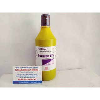 CỒN POVIDINE (CỒN ĐỎ) 500ml