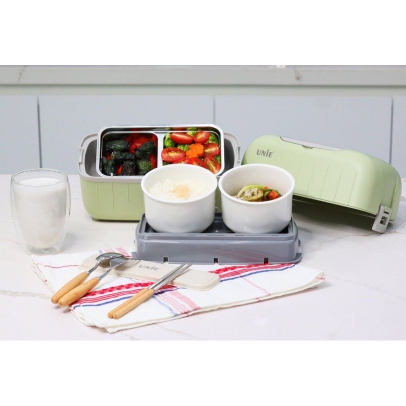Hộp cơm cắm điện cao cấp Unie UV, 300W nấu cơm nhanh chóng