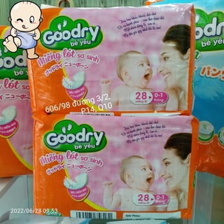 Miếng lót sơ sinh Goodry 28/56 miếng