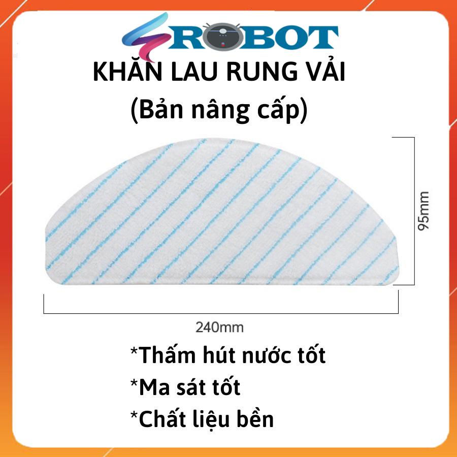 Khăn lau rung robot hút bụi lau nhà Ecovacs T9 AIVI, T9 Power, T9 Max, T9 AIVI PLUS