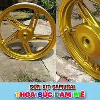 Sơn samurai Y016* màu vàng kẹo