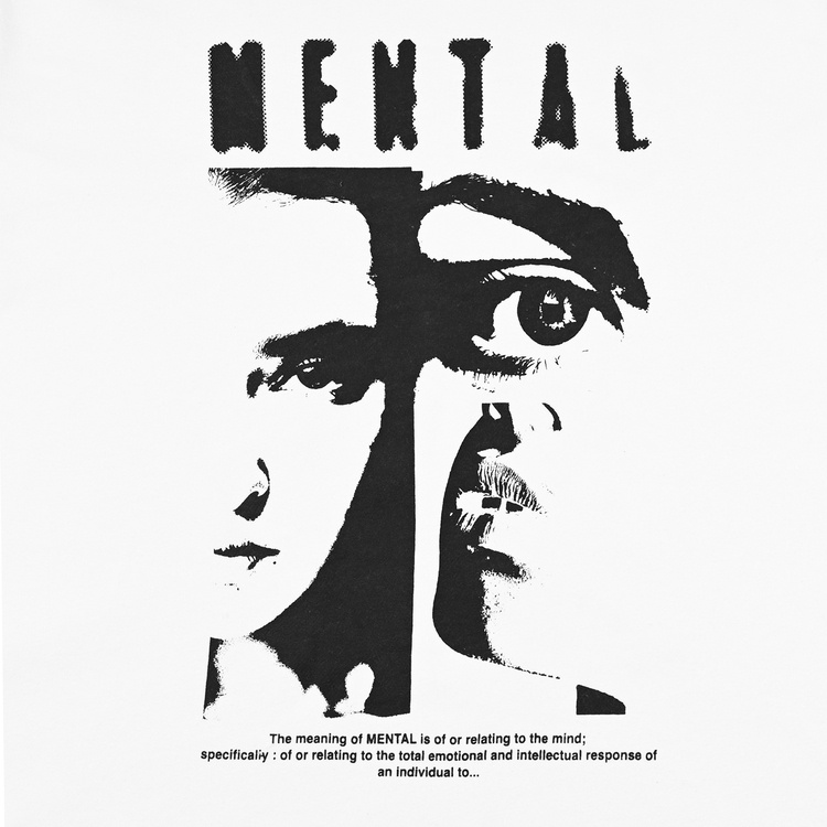 Áo Thun Nam Tay Ngắn In VISION VINTAGE MENTAL® - Boxy Tee