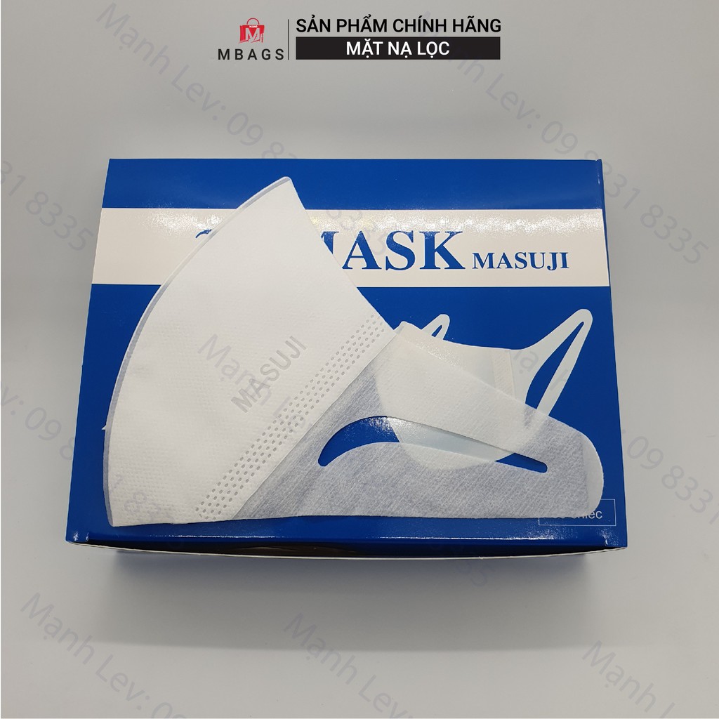 [Mã 11FMCGSALE giảm 8% đơn 500K] Thùng Khẩu Trang 3D Mask Masuji Công Nghệ Dập Nhật Bản ( Thùng 50 Hộp) | BigBuy360 - bigbuy360.vn