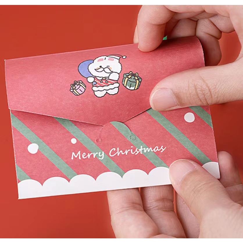 Set 5 Tấm Thiệp Chúc Mừng Giáng Sinh Dành Cho Cặp Đôi