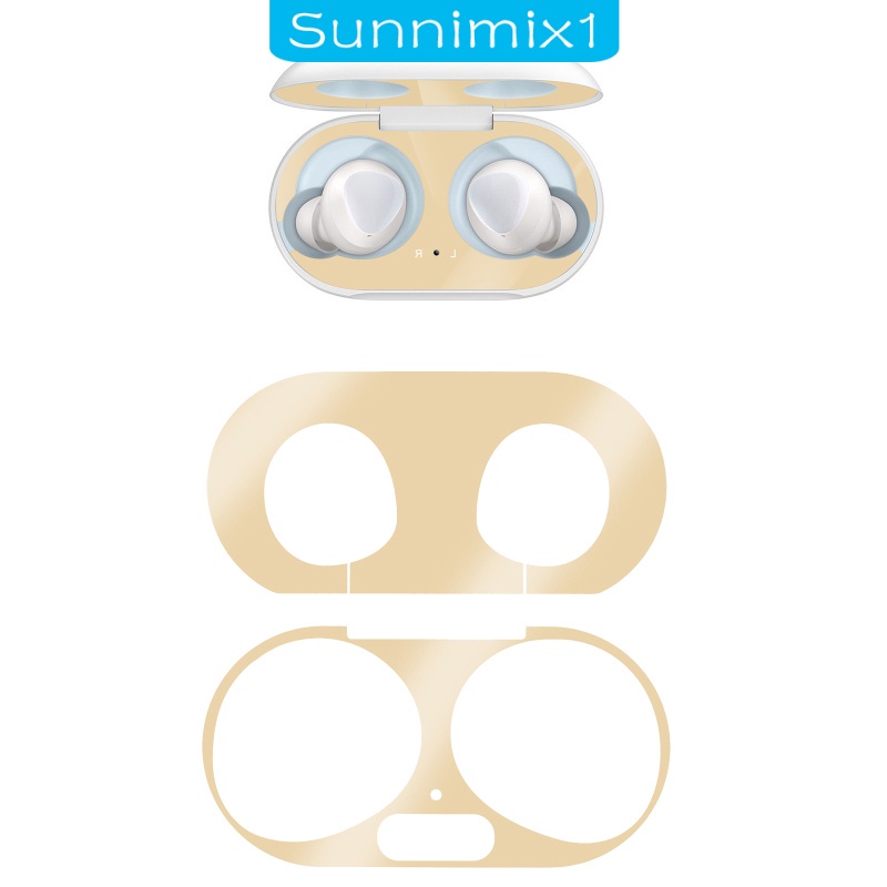 [SUNNIMIX1] Metal Dust Guard for Samsung Galaxy Buds Plus Ultra Slim  red