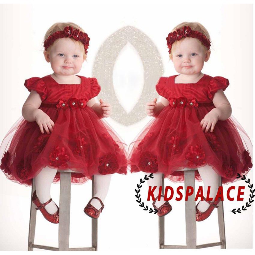 Đầm Xòe Công Chúa Xinh Xắn Cho Bé Gái