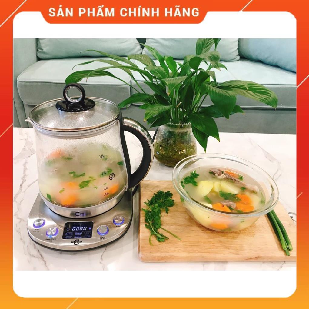 [MÃ BMART10K GIẢM 15%] [7 ngày lỗi 1 đổi 1] Ấm nấu đa năng thông minh BBCooker cho bé BS20 (Chính hãng, BH 2 năm)