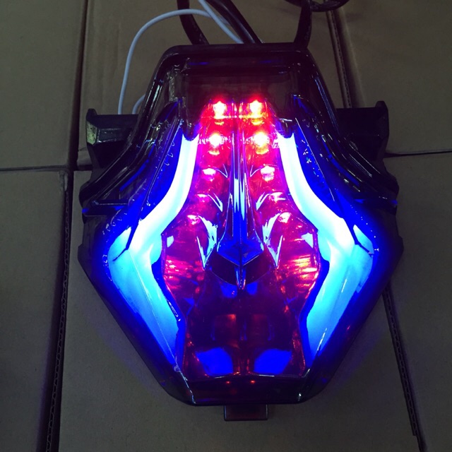 [ Poin CNC ] Full bộ led hậu tích hợp xinhan Shark Power Blue Led Ex150 - Mx King BBVN