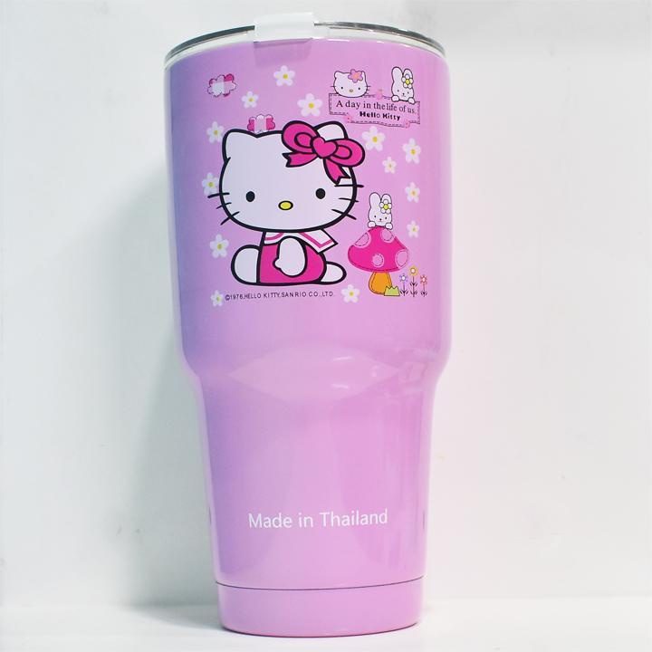 Ly giữ nhiệt Thái Lan 900ml kèm túi chống sốc, 2 ống hút, 1 cọ vệ sinh