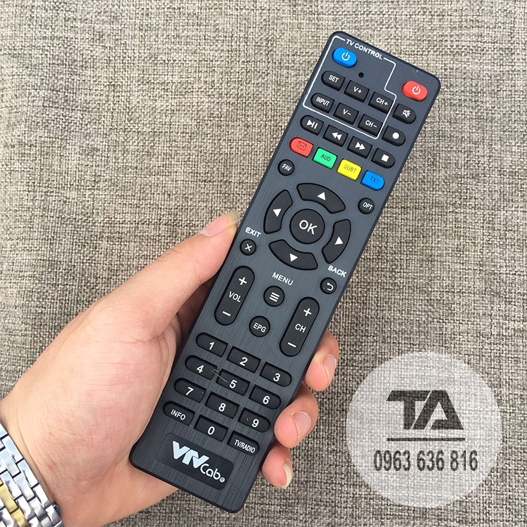 [ FREESHIP 50K ] Remote Điều khiển đầu thu VTVCab HD - Chính Hãng