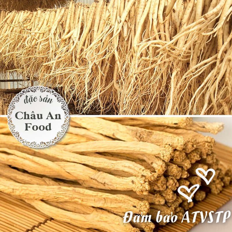 ĐẲNG SÂM Châu An Food 💚Đặc sản Tây Bắc - 1KG/Túi Hút Chân Không