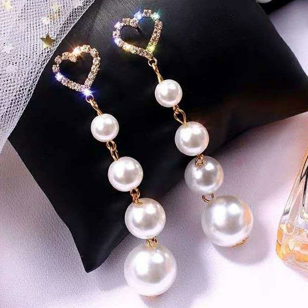 Bông Tai Chuỗi Hạt Tua Rua Dáng Dài Nhiều Màu Sắc Phong Cách Bohemian Thời Trang Cho Nữ