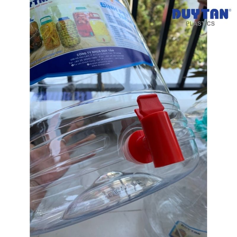 Bình PET Tròn Đựng Nước Uống 10 Lít , 15 Lít, 20 Lít  - Chịu đến 60 độ | Kounbox