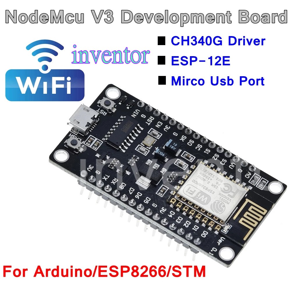 Bảng Mạch Phát Triển Wifi Không Dây Ch340 Nodemcu V3 Lua Esp8266