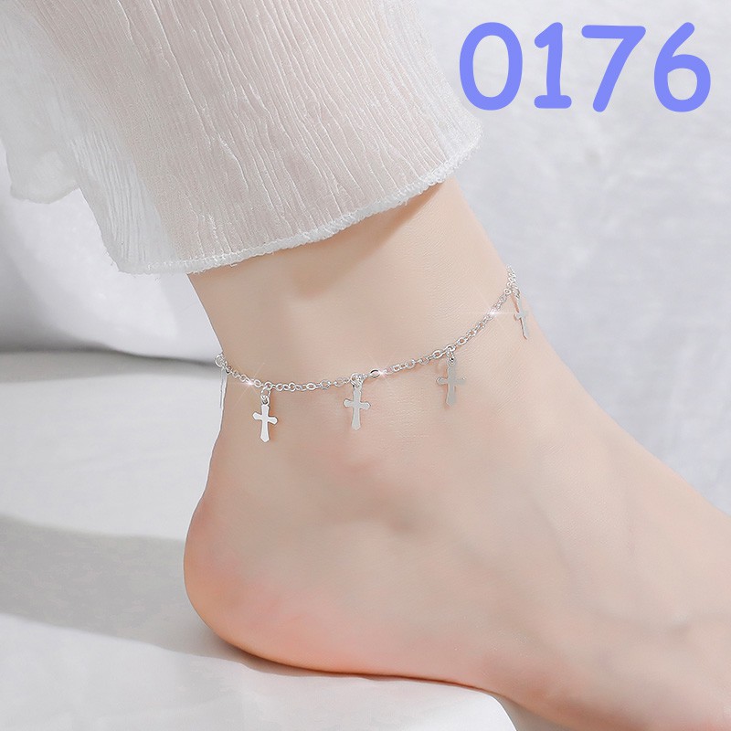 [Mã FAMAYFA giảm 10K đơn 50K] Lắc chân nữ thời trang bằng bạc cho tiệc trên biển | BigBuy360 - bigbuy360.vn