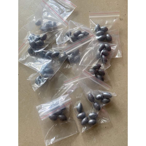 1 Gói Chì Tròn Xuyên Tâm 1g-6g