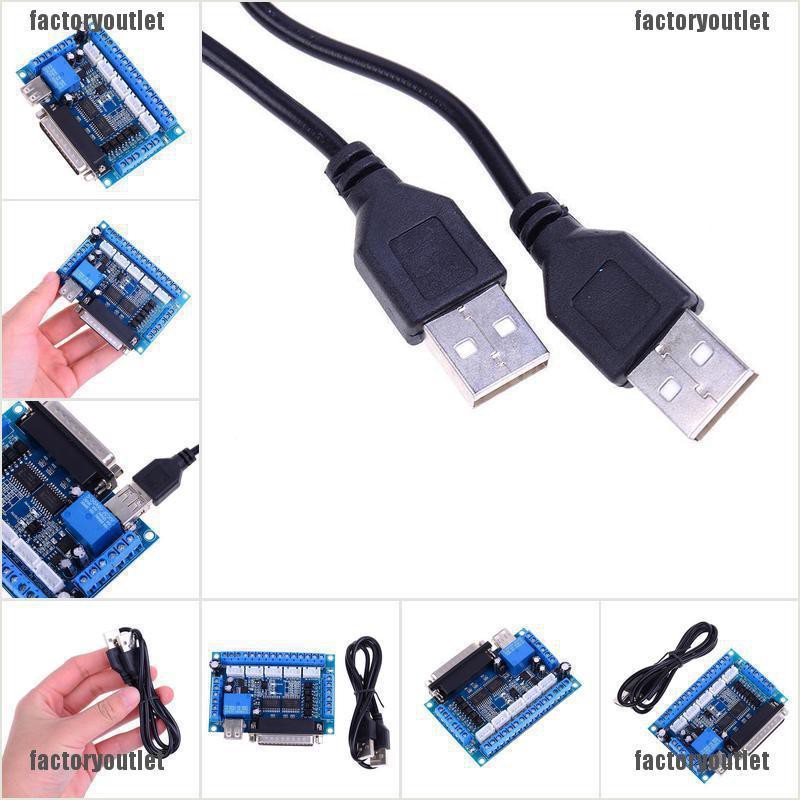 {factoryoutlet} MACH3 CNC 5 axis interface breakout board for stepper motor driver CNC mill adover