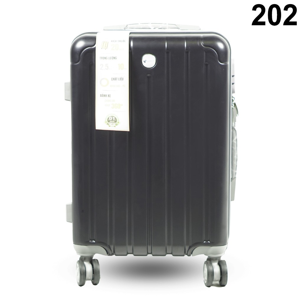 Mẫu 202 ( 28inch ) - Vali kéo du lịch làm từ nhựa abs chịu lực 70kg