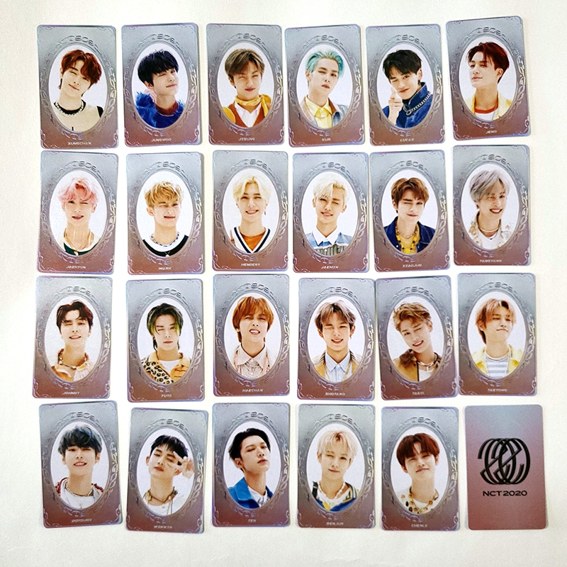 Thẻ ảnh nhỏ hình idol Kpop kiểu dáng NCT2020 RESONANCE PT