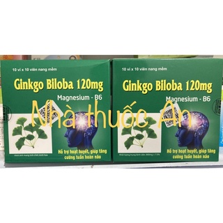 Ginkgo Biloba hộp 100 viên tuần hoàn máu não